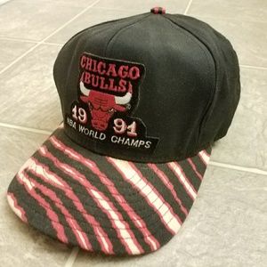 NBA Chicago Bulls 1991 Championship Snapback Cap